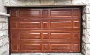 漢中恒大帝景翻板車庫門案例