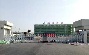 眉山新筑住宅伸縮門(mén)案例