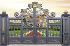 熱烈祝賀六安出安智能鋁藝大門進駐一品尚都