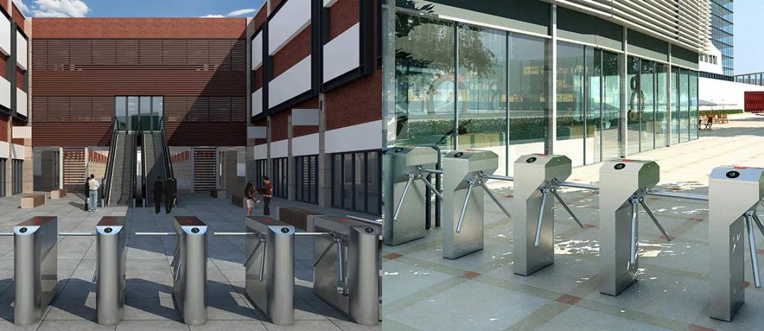 三桿式閘機(jī)集中管控小區(qū)工地入口代替保安值守