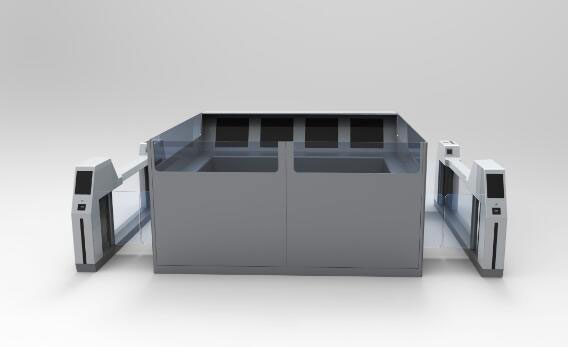 智能測溫人員通道閘機