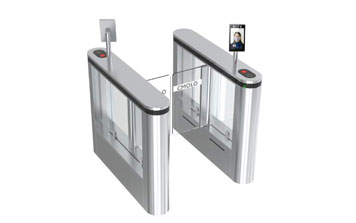 通道閘 - 智能人臉識別測溫閘機(jī)-擺閘款