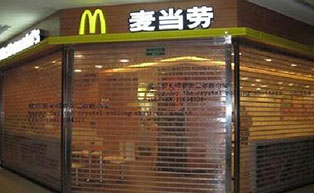 成都卷簾門工程案例：成都麥當(dāng)勞