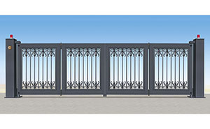 電動(dòng)折疊門 - 懸折門LX06