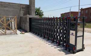 漯河建業(yè)?西城森林半島電動(dòng)伸縮門(mén)案例