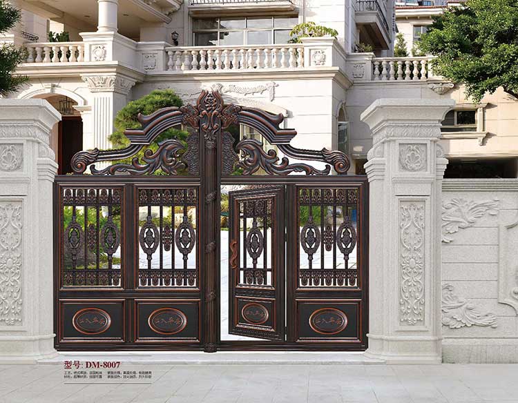 鋼藝大門DM8007