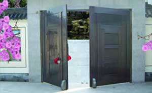 吳江橫扇獨院豪宅開門機案例 - 中出網(wǎng)-智能出入口與停車充電門戶