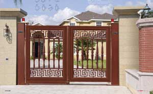 河源三友?南城庭院大門案例