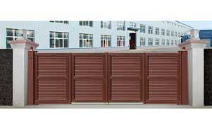 廣東富陽生物科技有限公司懸浮折疊門案例