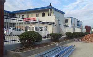 鄂州鴻泰鋼鐵有限公司鋅鋼護(hù)欄案例