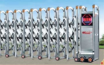 不銹鋼伸縮門 - 步步高升A4