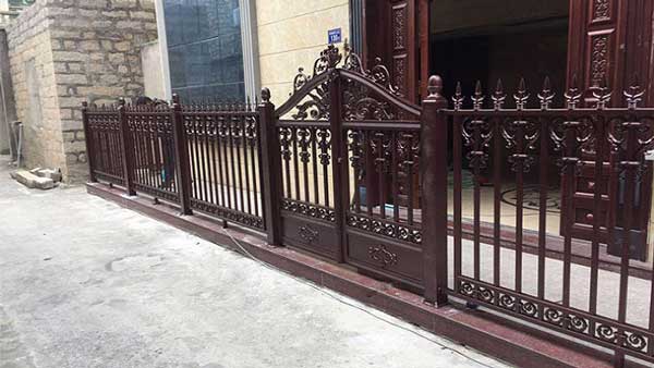 烏海恒大綠洲別墅大門(mén)案例 - 中出網(wǎng)-智能出入口與停車充電門(mén)戶