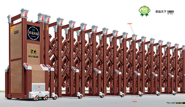 喜迎普洱出安智能伸縮門進(jìn)駐普洱中心