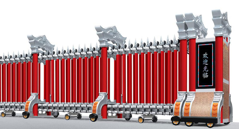 喜迎臨滄出安智能伸縮門進(jìn)駐瀾山國(guó)際