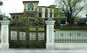 臨滄晨曦中央領(lǐng)域別墅大門案例