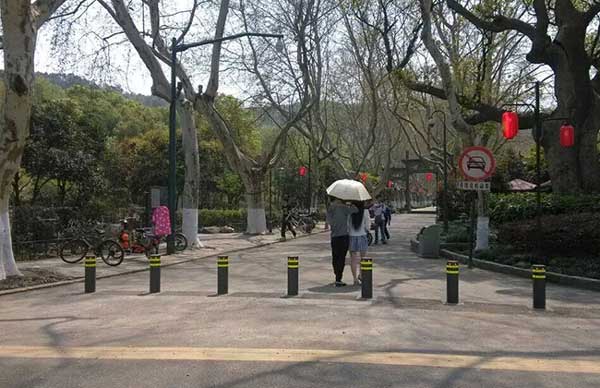 慶賀張家界出安智能升降柱進駐張家界黃龍洞