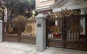 儋州中國海南?；◢u別墅大門案例