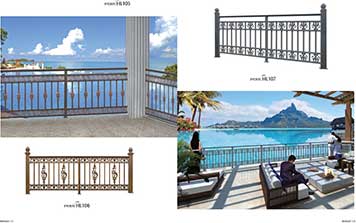 別墅圍欄系列-護欄系列HL105、106、107