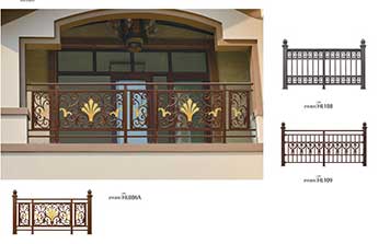 別墅圍欄系列-護欄系列HL006A、108、109