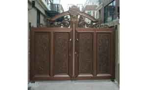 吳忠恒昌未來(lái)城別墅大門(mén)案例