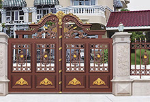 熱烈祝賀嘉峪關(guān)出安智能鋁藝大門進(jìn)駐嘉峪關(guān)金色佳苑