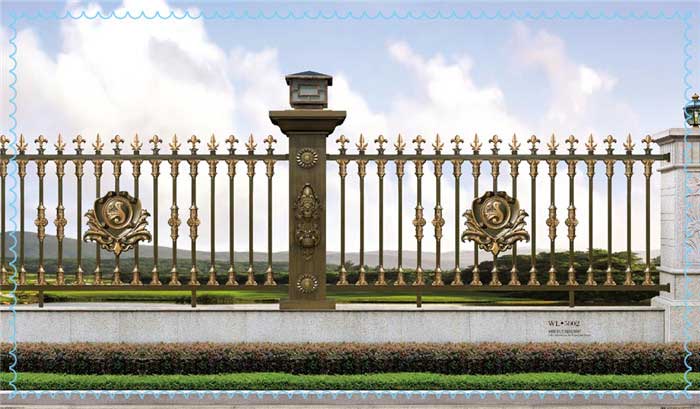 KSWL-7002別墅鋁藝庭院圍欄