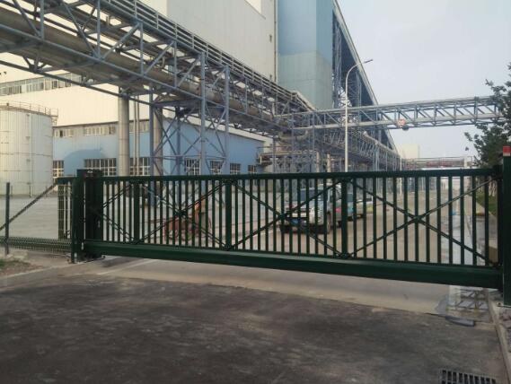 北疆電廠懸浮平移門案例 - 中出網(wǎng)-智能出入口與停車充電門戶