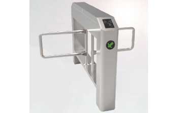 雙機芯智能圓角擺閘人臉識別版