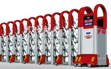 中國(guó)風(fēng)633C鋁合金電動(dòng)伸縮門