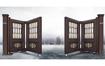 智能懸折門10300F型（深咖）