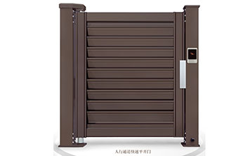 人行通道快速平開門K7000-A2型（深咖）