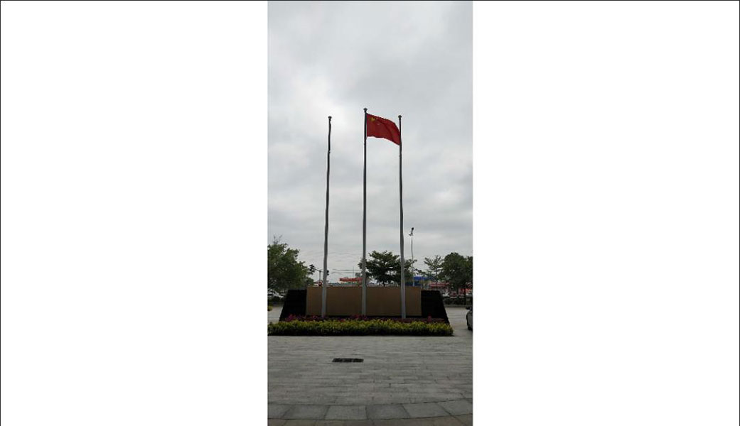 不銹鋼錐形旗桿