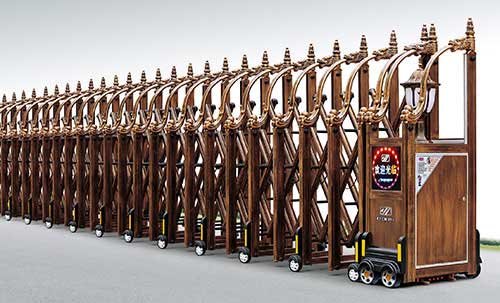 東方神龍網(wǎng)花一號伸縮門