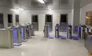 江西合力泰ESD防靜電翼閘案例