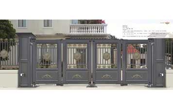 對開智能懸折門938-B8