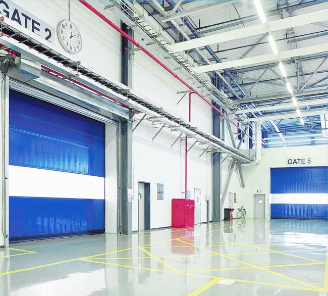 防撞內(nèi)用快速門