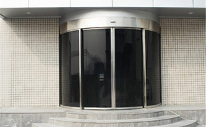 自動(dòng)弧形門