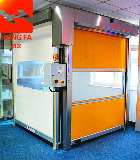 雷達(dá)感應(yīng)快速卷簾門(mén)pvc防塵防蟲(chóng)卷簾門(mén)