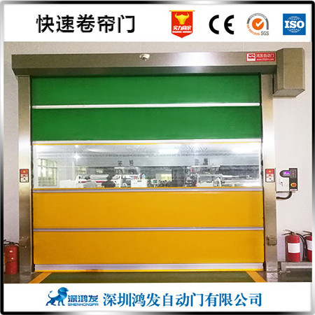 帆布卷簾快速門