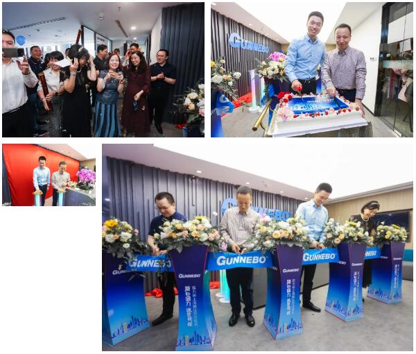 嘉賓和領(lǐng)導(dǎo)攜手進行了剪彩和揭牌儀式