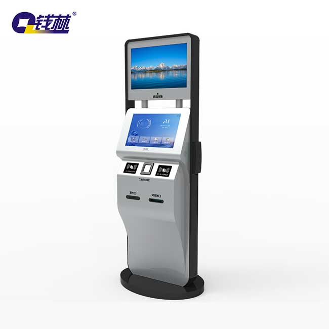 立式雙屏訪客機(jī)19寸QL-FK-L820A