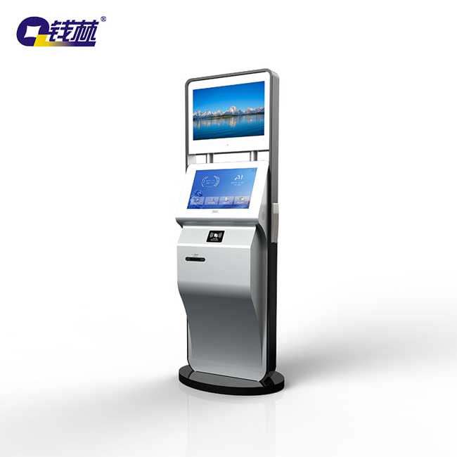 立式雙屏訪客機(jī)19寸QL-FK-Z813A