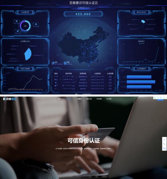 百傲慧識(shí)可信身份認(rèn)證平臺(tái)