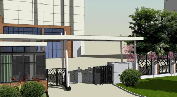 第一道防線：智慧人行+智慧車行，嚴(yán)把社區(qū)入口關(guān)