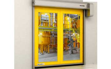 快速卷簾門 - 防撞自動復(fù)位快速卷簾門