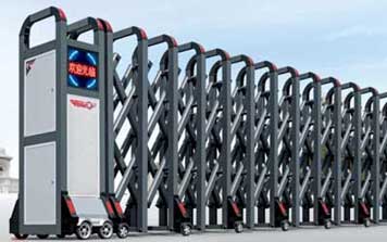 鋁合金伸縮門(mén) - 如意H887鋁合金伸縮門(mén)