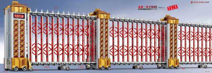 天龍一號(hào)1988鋁合金伸縮門