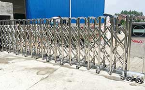 沅江華田村華石三賓館電動(dòng)門案例