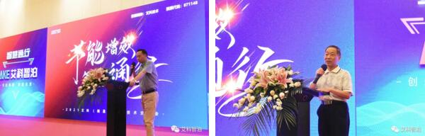 舒春林先生（左）、劉一林先生（右）