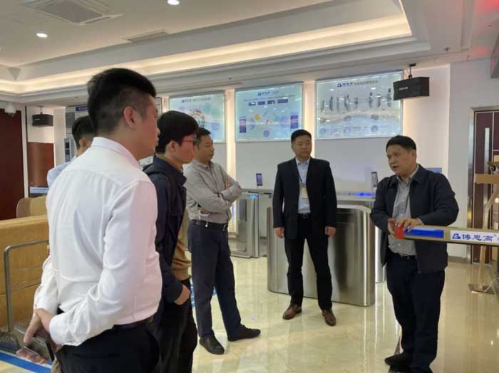 碧桂園一行蒞臨博思高科技參觀交流